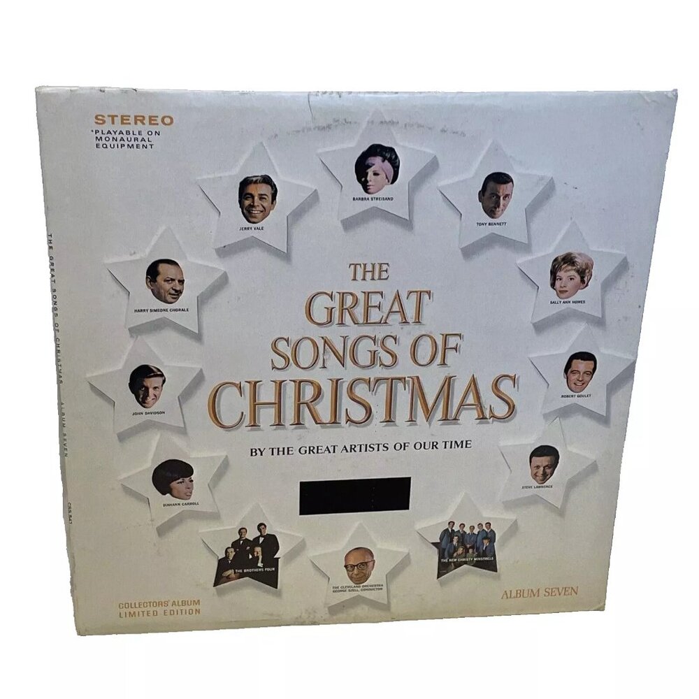 The Great Songs Of Christmas Album Seven (Vinyl, 1967) Columbia Special Products